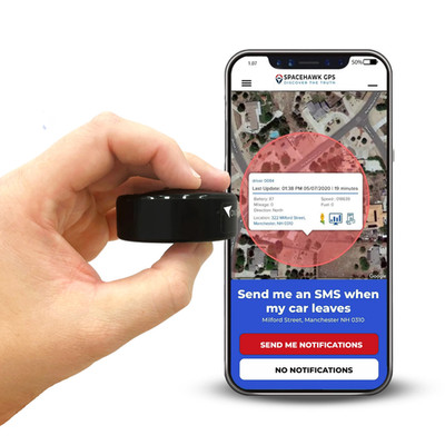 SpaceHawk GPS Tracker - Best Live Vehicle Tracker Device For Cheating Spouse