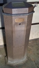 DOW JONES vintage WALL STREET JOURNAL old stock market TICKER-TAPE MACHINE w/KEY