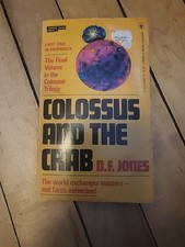 COLOSSUS AND THE CRAB Final Volume to the Trilogy D.F. JONES Vintage 1977 Sci-fi