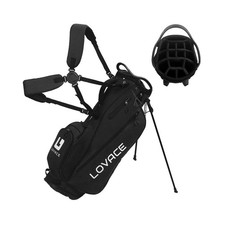 14 Way Golf Stand Bag, Lightweight Golf Bags with Stand for Men and Women Black