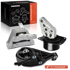 A-Premium 3x Engine Motor & Transmission Mount for Cadillac SRX 3.0L 3.6L Auto