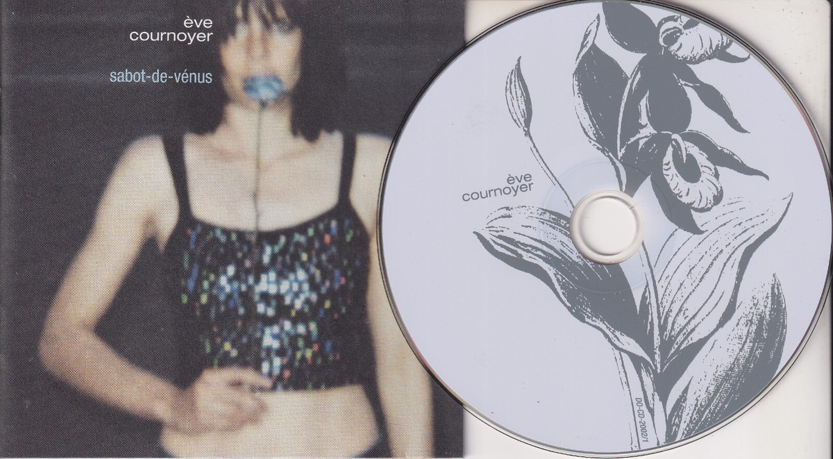 EVE COURNOYER Sabot-De-Venus (CD 2002) 13 Songs Folk Pop French