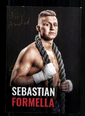 Sebastian Formella Autogrammkarte Original Signiert Boxen + A 237625