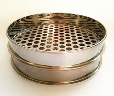 Dia 20cm/25cm/30cm 1-50mm Round Hole Mesh Aperture Standard Test Sieve