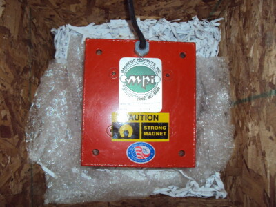 MAGNETIC PRODUCTS , INC  SSEM-0609 S ELECTRO MAGNETIC , 110V DC ,  12' CORD