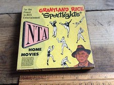 Vintage NTA Home Movies 1626 Canine Thrills 8mm Reel , Grantland Rice