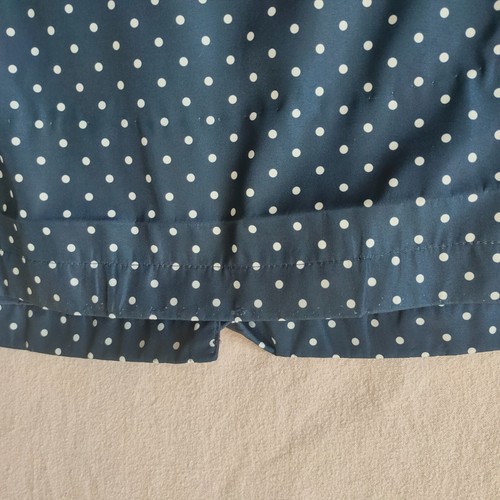 Noni B dark blue polka dot hoodie jacket, sz 12, detachable hood - Picture 23 of 24