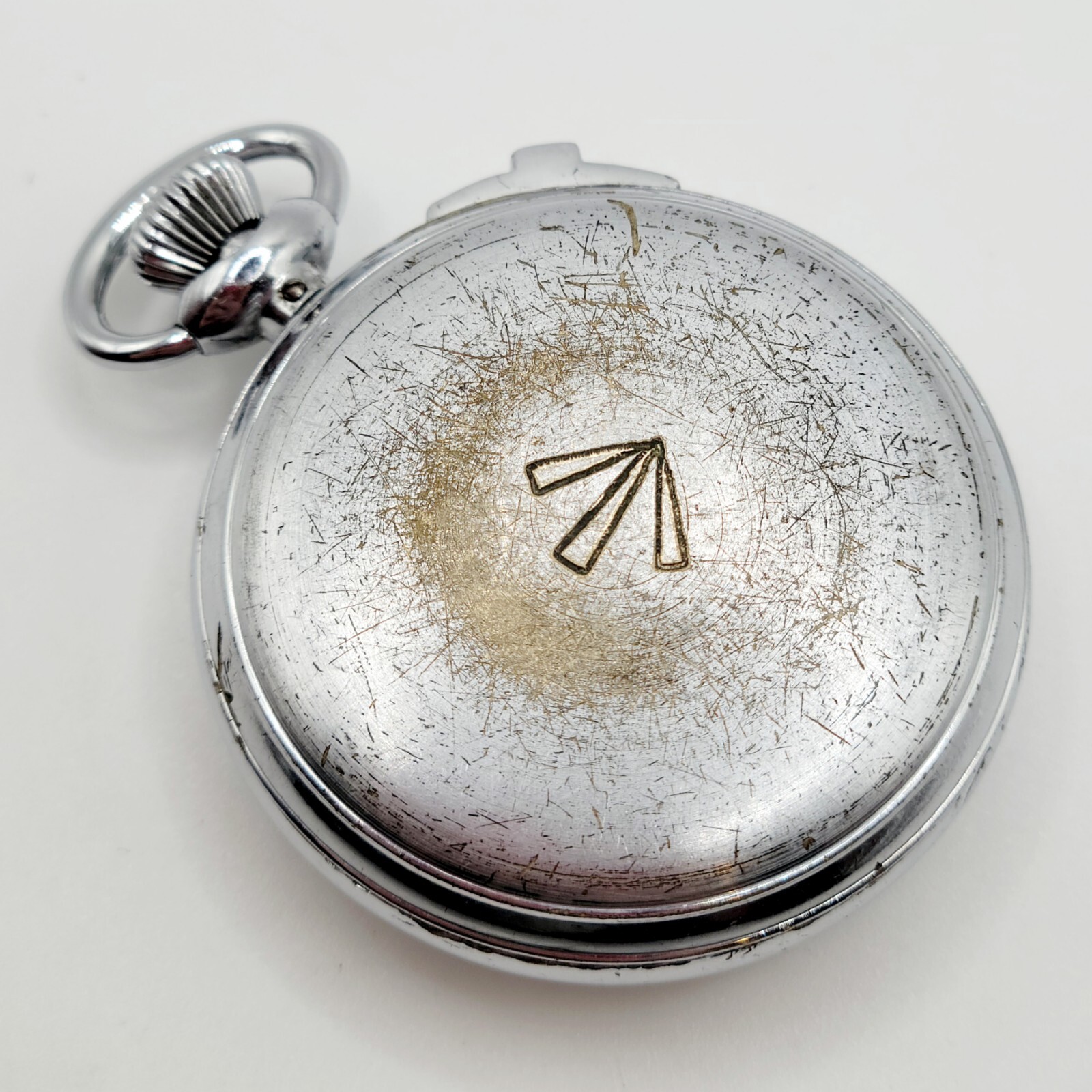 WW2 1942 WALTHAM BOMB TIMER STOPWATCH POCKET WATCH BRITISH MILITARY RAF