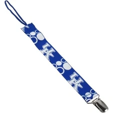 Kentucky Wildcats Blue Pacifier Clip - NCAA Baby Fanatic Infant Baby Gift