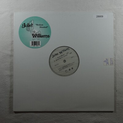 Juliet Williams Broken Hearted SINGLE Vinyl Record Album