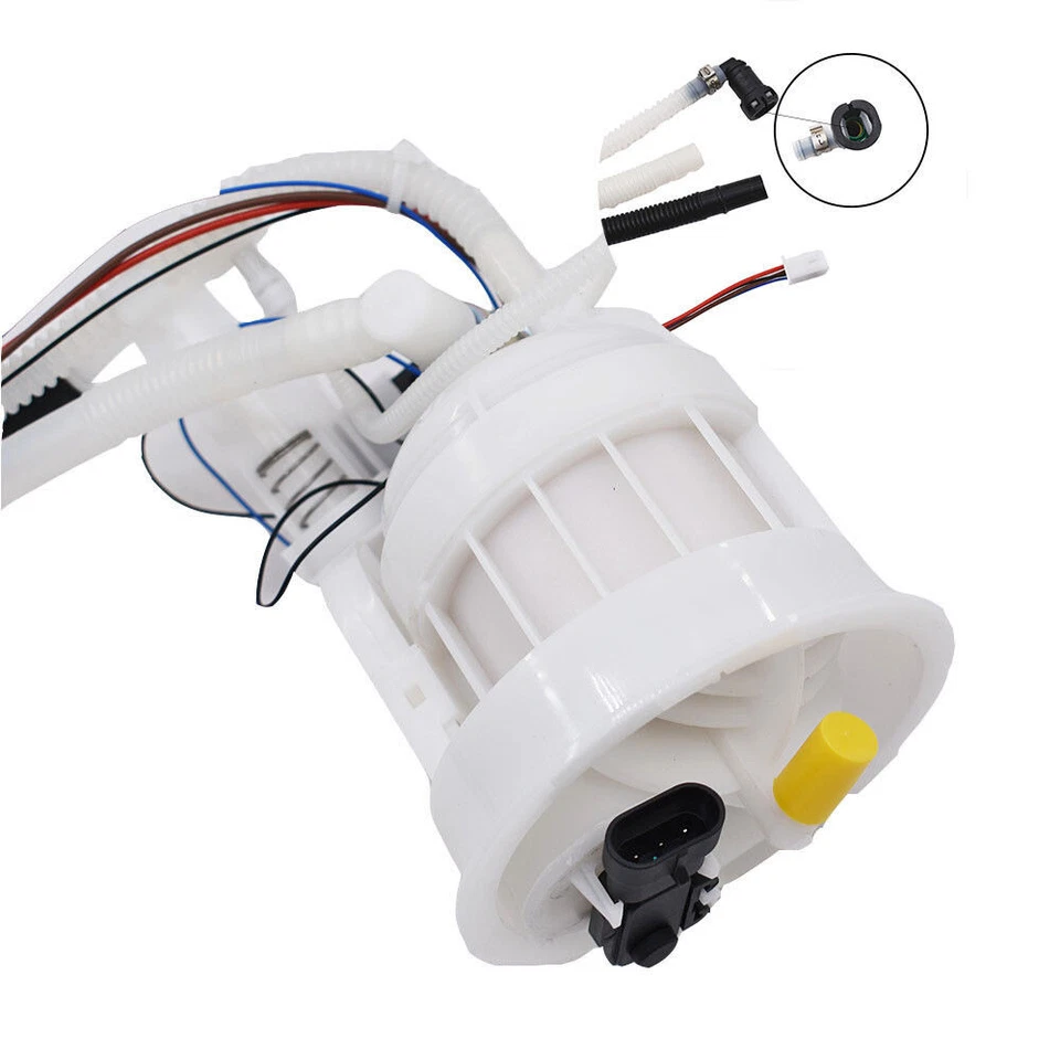 Conjunto de bomba de combustible con unidad de envío para Mercedes-Benz E320 2003-05 lado izquierdo Foto 3 de 4