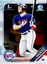 2019 Bowman Chrome BDC-101 ANTHONY PRATO MINNESOTA TWINS