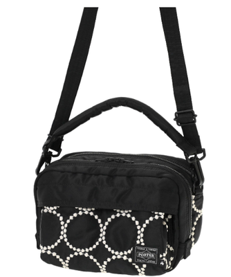 mina perhonen x PORTER Tambourine 2WAY SHOULDER BAG Black New 2024 