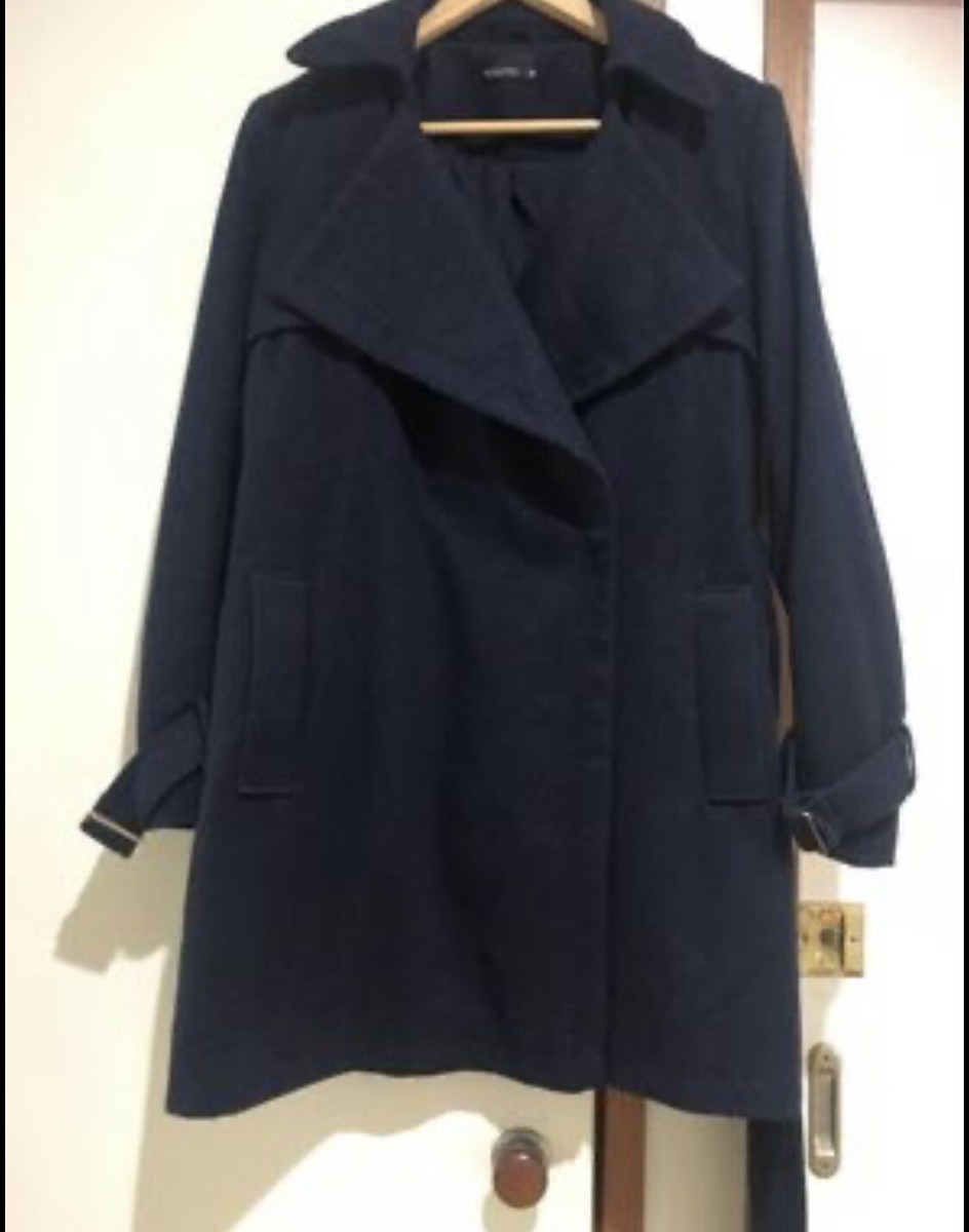 Navy Blue Ladies Tokito Coat Size 10 Australia