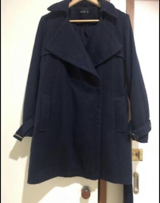 Navy Blue Ladies Tokito Coat Size 10 Australia