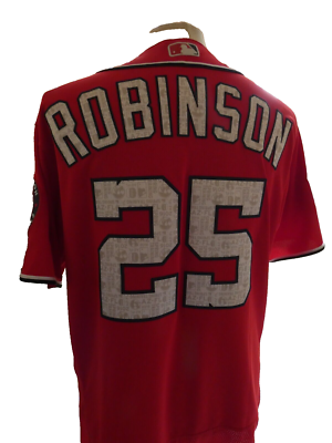 Majestic Washington Nationals Spring Training 2016 Jersey, #25