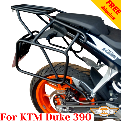 For KTM 390 Duke Luggage rack system KTM Duke 390 Pannier racks for soft bags eBay