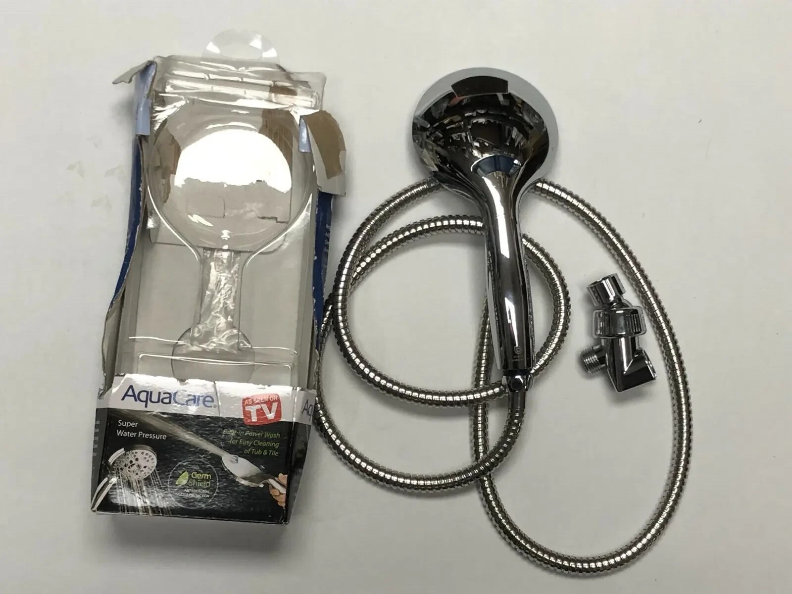 AquaCare Antimicrobial Luxury Handheld Shower Head Super Water Pressure