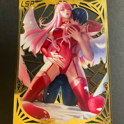 #ad Goddess Story Gold METAL Card Maiden Party Serial Number # 200 Zero Anime $11.69