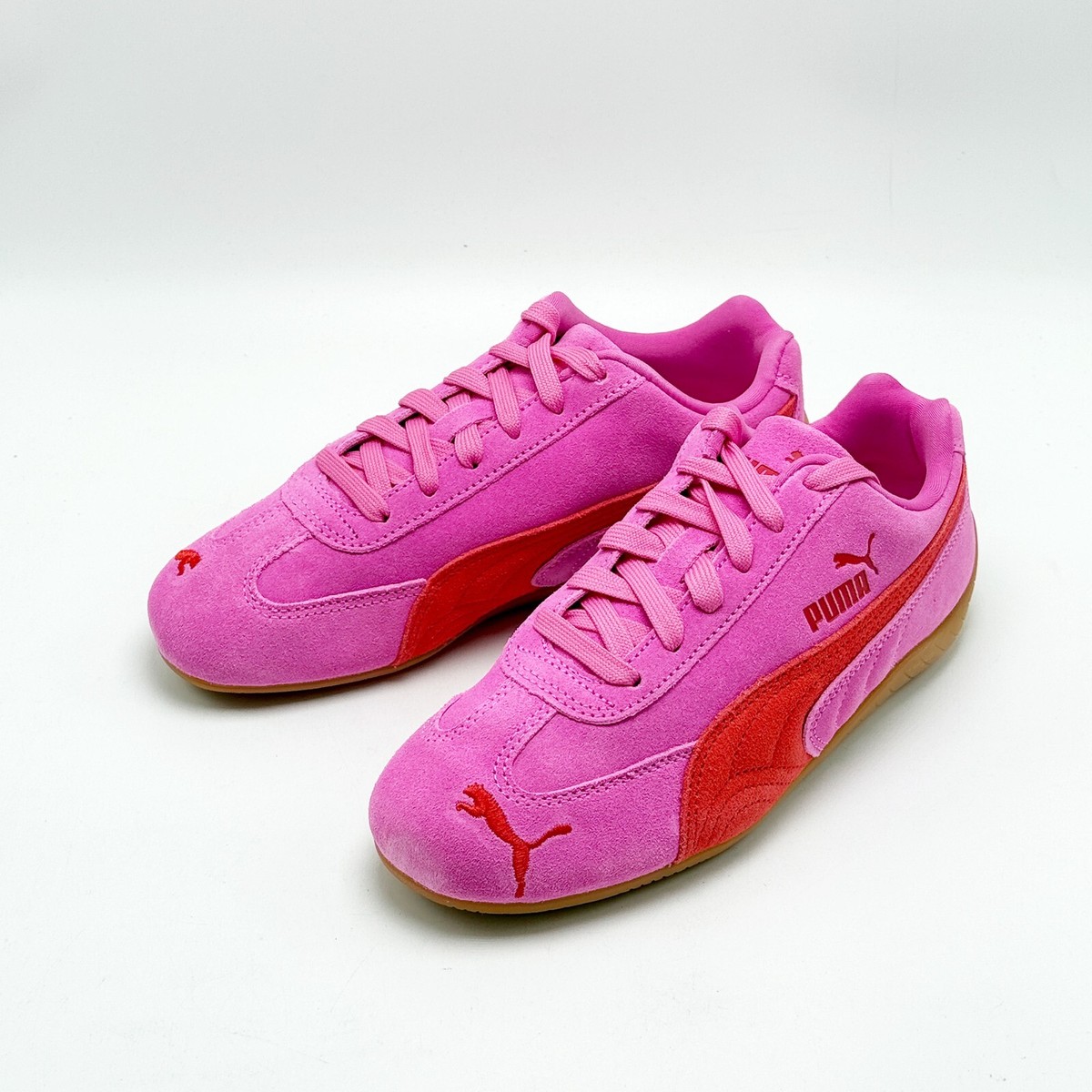 NEW* Women Puma Speedcat OG Pink Pixel / Glowing Red (400986 56