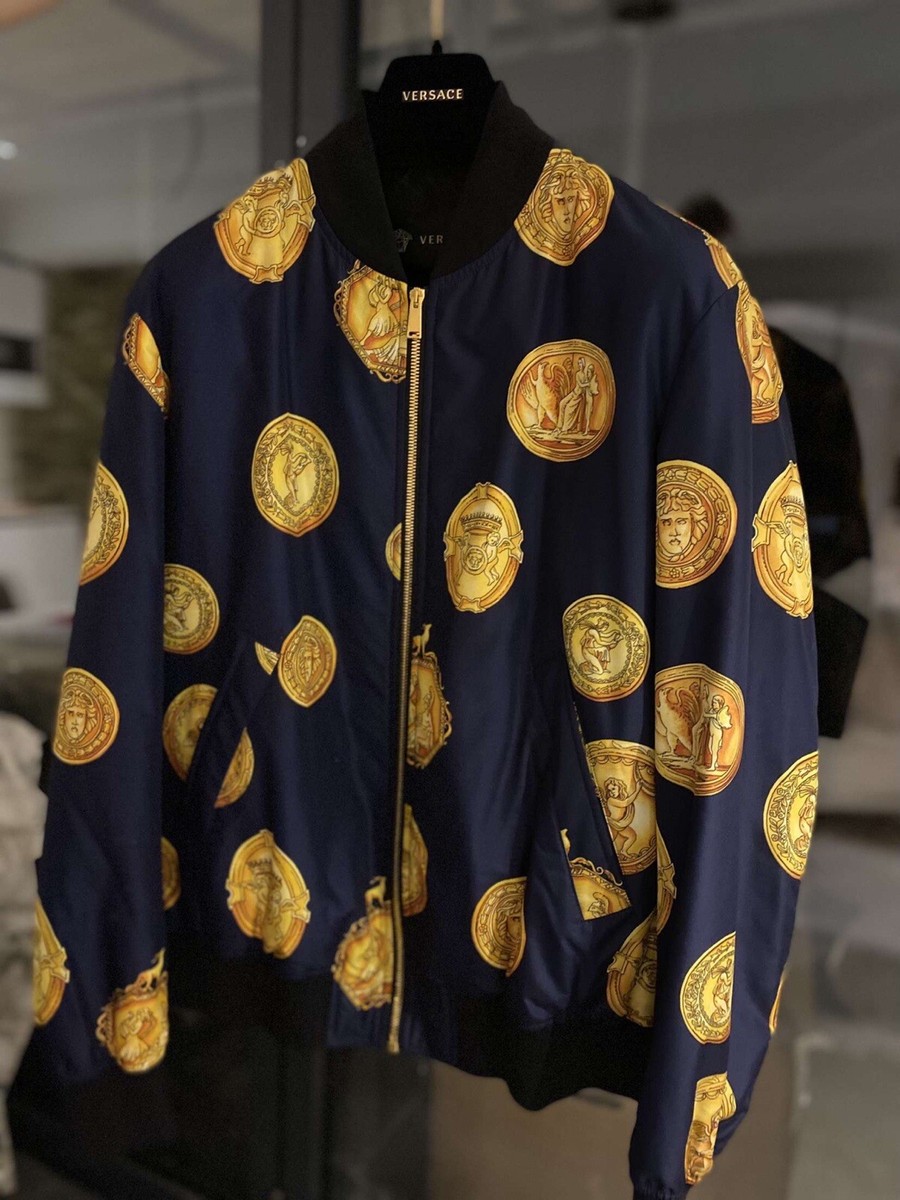 Authentic Versace Bomber Jacket With Tags RRP £1,145