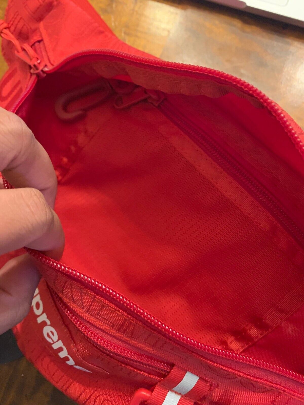 Supreme Waist Bag (SS19) Red के लिए पुरुषों के लिए