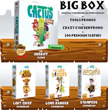 CACTUS TOWN KICKSTARTER EXCLUSIVE DELUXE BIG BOX EDITION+3EXPAN+ADD-ONS+SLEEVES 