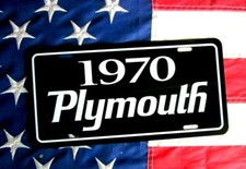 1970 Plymouth License Plate Car Tag 70 Road Runner Duster Gtx Barracuda Scamp