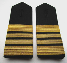 Schulterklappen Marine Stabskapitänleutnant Bw  Dienstgrad Rang Abzeichen  #40