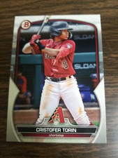 CRISTOFER TORIN 2023 BOWMAN DRAFT CARD BD-148 DIAMONDBACKS (PROSPECT BASE)