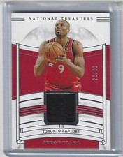 2019-20 National Treasures Basketball Serge Ibaka Sp Jersey 26 of 99 Card JT-SIB