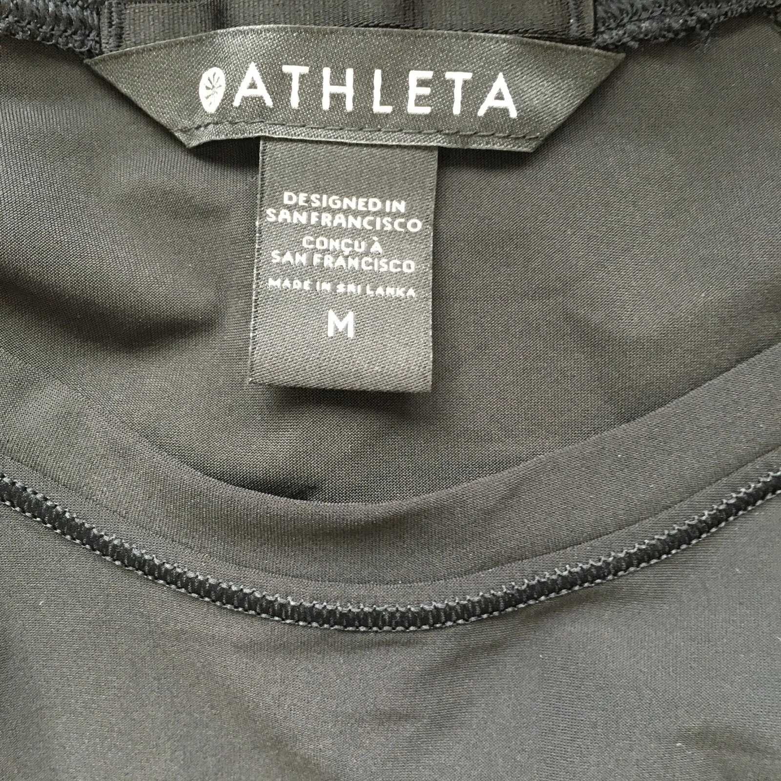 athleta long sleeve stretch fitted shirt