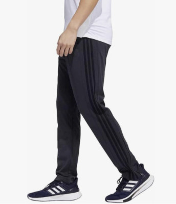 adidas Mens Midweight Essential Tricot Zip Track Pants Sz L