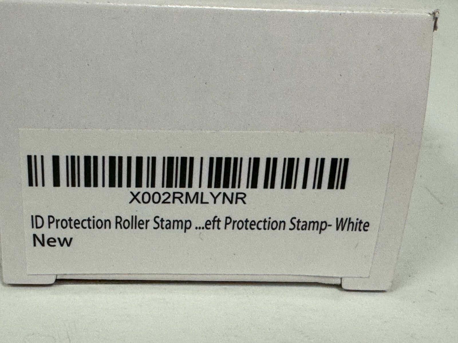 x3 Ever Mark ID Protector Ink Roller Identity Theft Protection Roller Stamp Wht