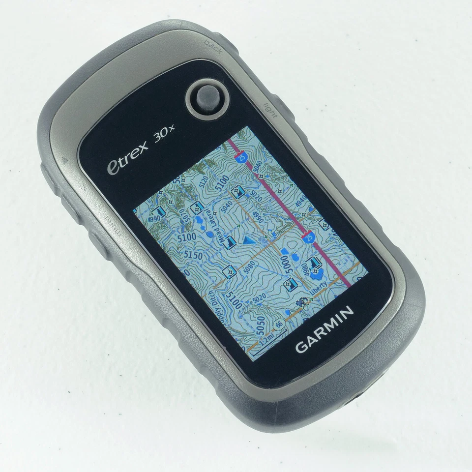Garmin eTrex 30x GPS w/ Maps Upgrade TOPO U.S. 24K Choose Two Regions! - Image 4 of 4