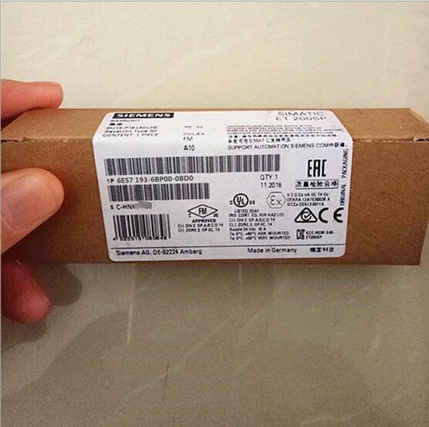ONE New 6ES7 193-6BP00-0BD0 6ES7193-6BP00-0BD0 one year warranty #A6-29
