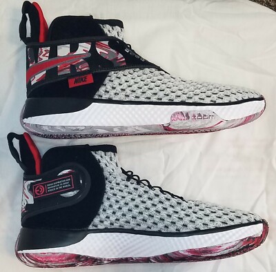 Nike Air Zoom Unvrs CQ6422-100 Light White Florescent Red Mens Size US 13 Shoe Nike Zoom UNVRS Men main image 4