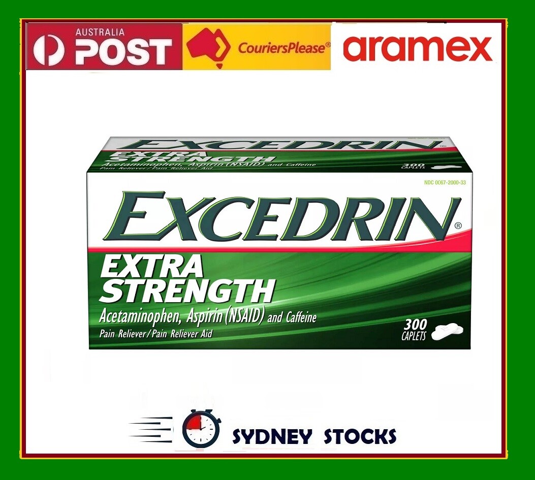 Excedrin Migraine Extra Strength Headache Pain Relief OR Kirkland