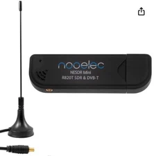 Nooelec NESDR Mini USB RTL-SDR & ADS-B Receiver Set, RTL2832U & R820T Tuner, MCX