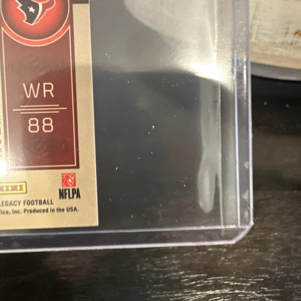 2023 Legacy John Metchie III #38 MINI Parallel Houston Texans Clean Mini 🏈 - Image 4 of 4