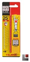Klinge F. Cuttermesser Rock Hard Blade 25Mm 10 StüCk