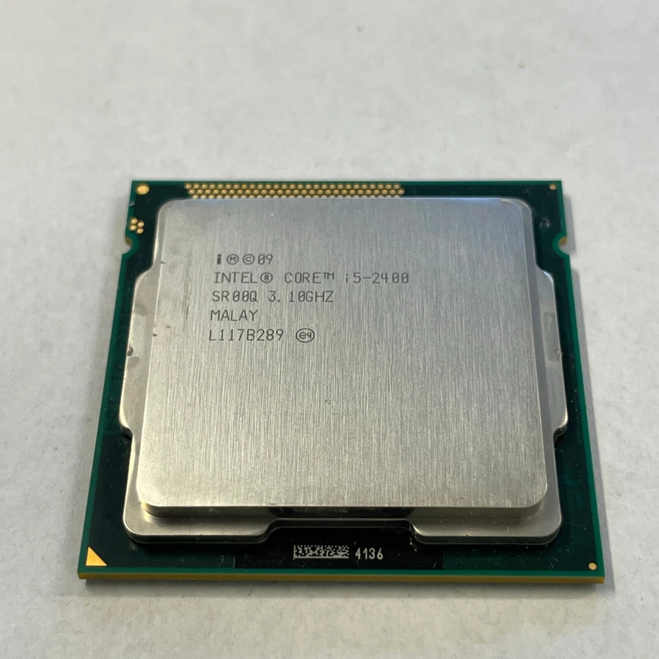 Intel Core i5-2400 3.1GHz 6M Cache CPU Socket 1155 Sandy Bridge Processor SR00Q - Image 2 of 3