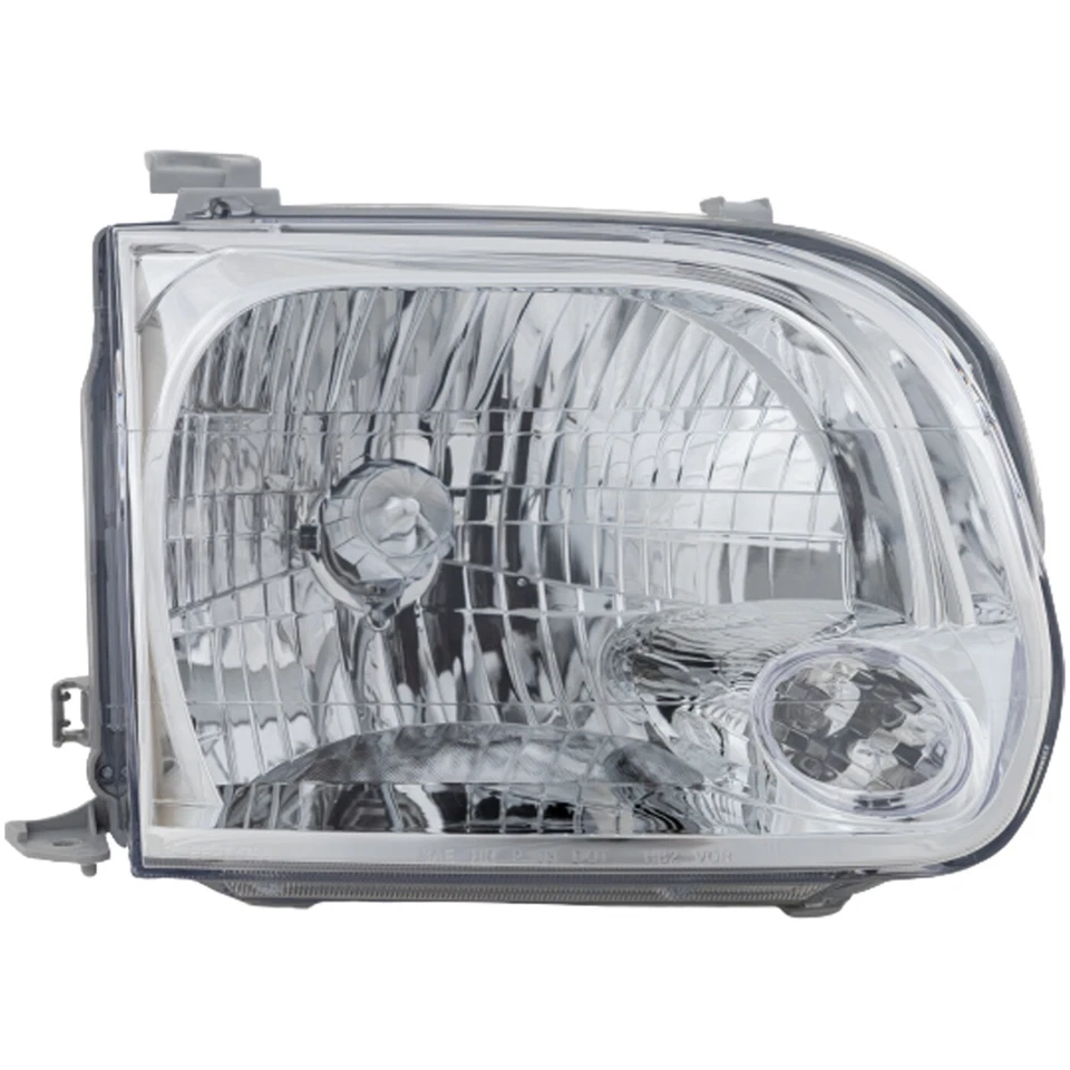 Juego de faros halógenos DEPO para Toyota Sequoia 2005-2007 lado del conductor y del pasajero Foto 4 de 4