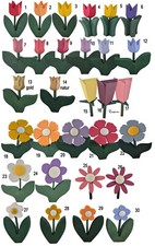 Sebastian Steckfiguren Blumen für Sebastian design Holzkränze