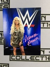 Autographed WWE 8x10 McKenzie Mitchell Posed Background Photo Wrestling NXT