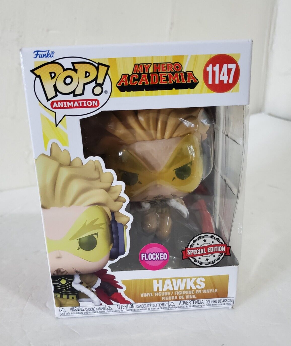 【未開封】ヒロアカ ホークス pop funko Flocked Hawks Flocked Hawks Funko POP Figure My Hero Academia Limited