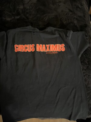 Travis Scott Film Circus Maximus Utopia Tee Shirt AMC Size L/XL Album Release