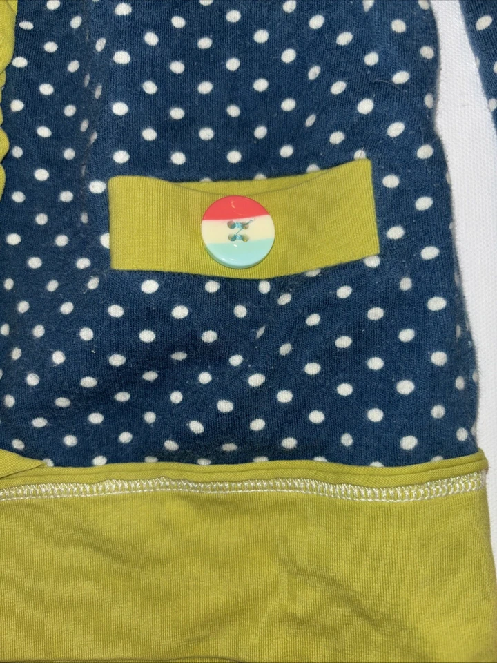 Кардиган для девочек Matilda Jane американская ложка в горошек кардиган 4 б/у в отличном состоянии - Изображение 3 из 4