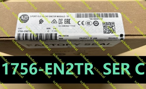 NEW IN BOX ControlLogix Ethernet Module Allen Bradley 1756-EN2TR Ser C FREE SHIP