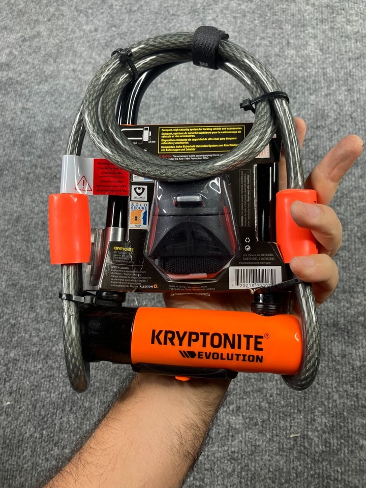 Kryptonite Evolution Standard Bike ULock, Heavy Duty AntiTheft